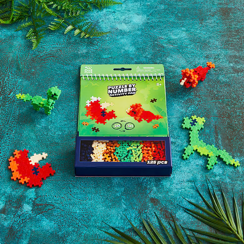 Puzzle By Number Activity Pad - Dinosaurs - Tools 4 Teaching