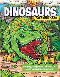 Dinosaur Coloring Book-Activity Pads-Tools 4 Teaching-Classroom Decor and More