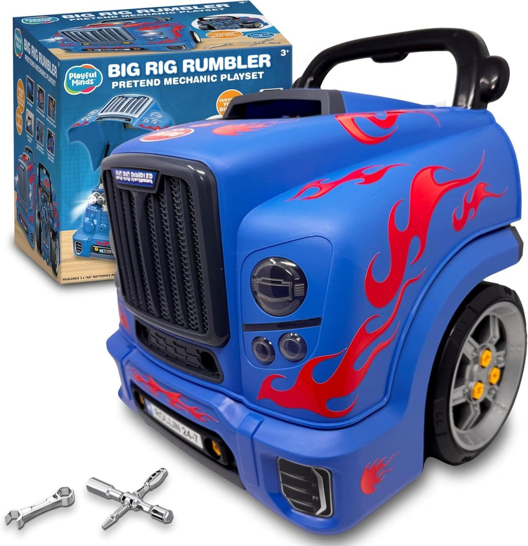 Big Rig Pretend Mechanic Playset-Vehicles & Construction-Tools 4 Teaching-Classroom Decor and More