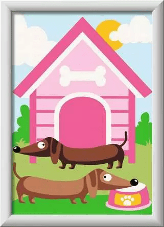 CreArt: Dachshund 5x7-Craft Activity-Tools 4 Teaching-Classroom Decor and More