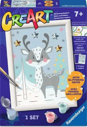 CreArt: Cute Deer 5x7-Tools 4 Teaching-Classroom Decor and More