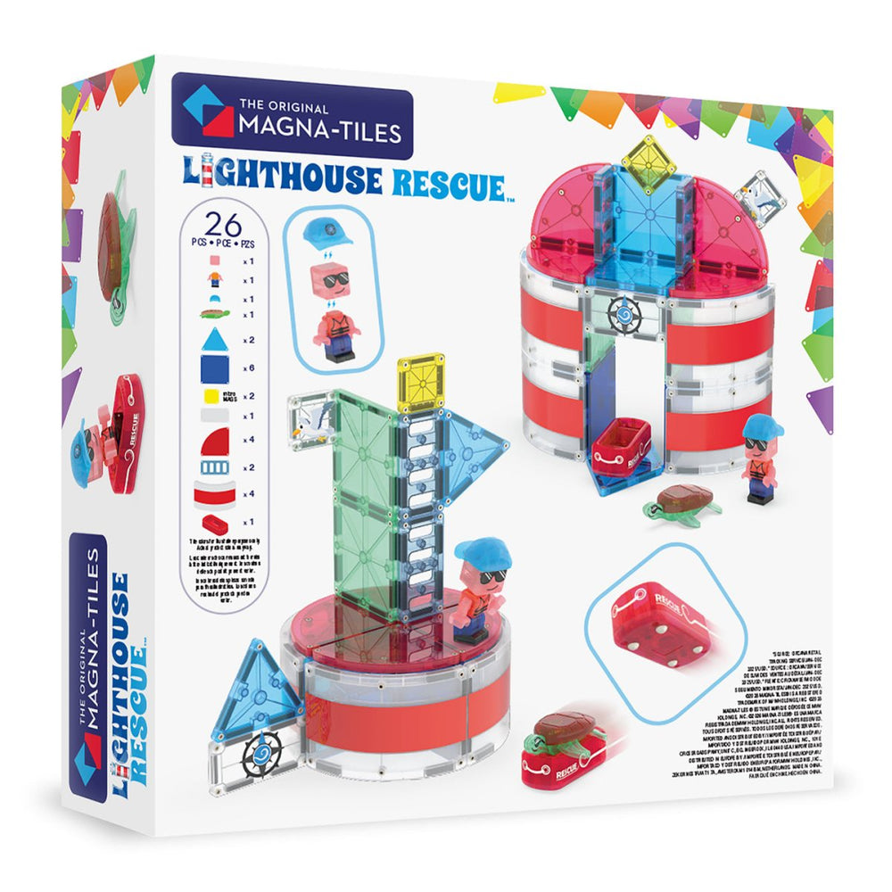 MAGNA-TILES® Lighthouse Rescue 26 Piece Set - Tools 4 Teaching