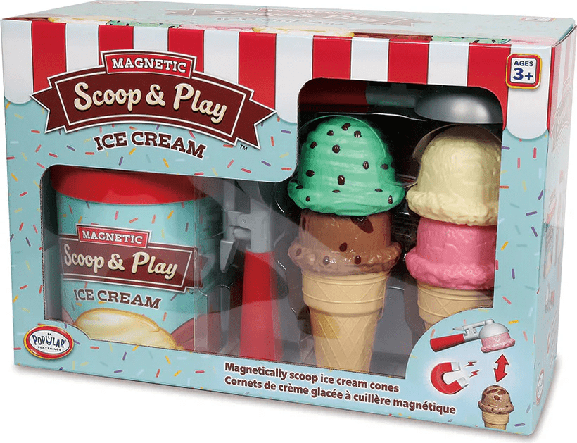 Magnetic Scoop & Play Ice Cream-Play Food-Tools 4 Teaching-Classroom Decor and More