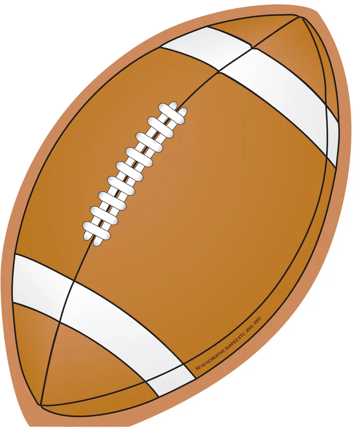 Football Notepad-Notepads-Tools 4 Teaching-Classroom Decor and More