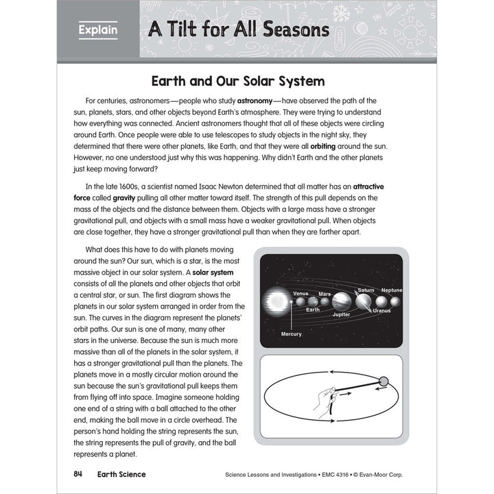 SCIENCE: Lessons and Investigations - Grade 6 Paperback - Tools 4 Teaching