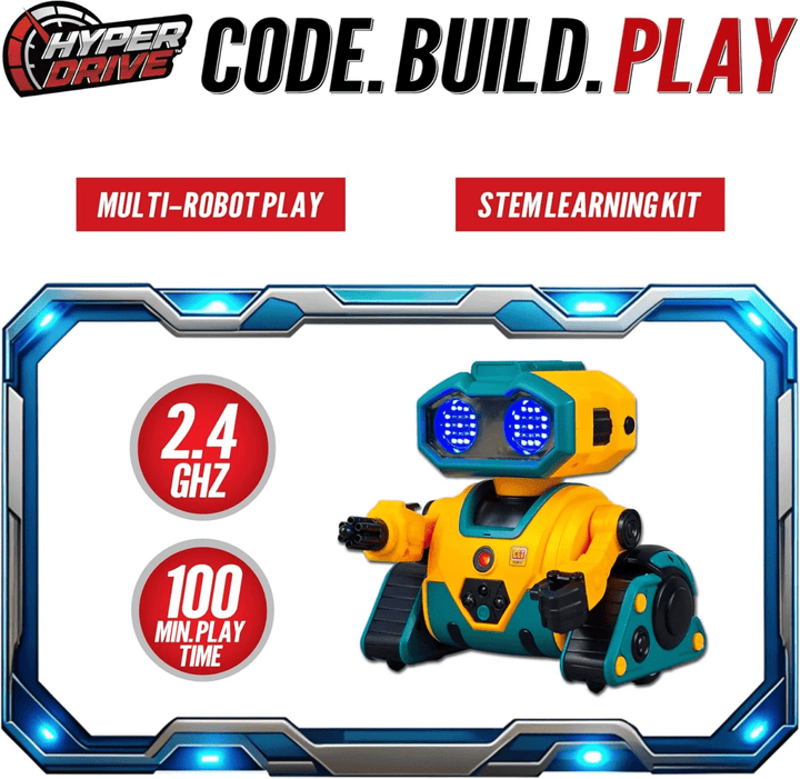 Hyper Drive Smart Bot RC-Vehicles & Construction-Tools 4 Teaching-Classroom Decor and More