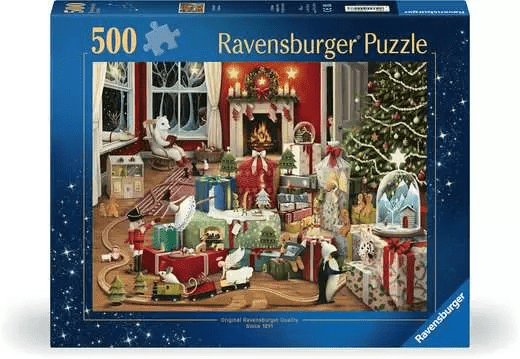 Enchanted Christmas Seasonal 500 pc Puzzle-Puzzles-Tools 4 Teaching-Classroom Decor and More
