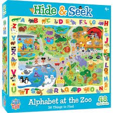 Hide and Seek Alphabet at the Zoo - Tools 4 Teaching