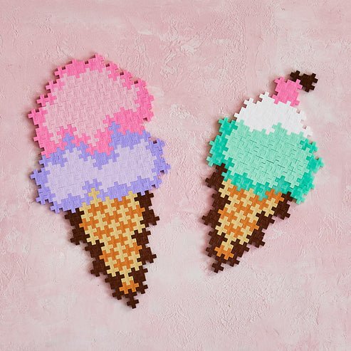 Puzzle By Number 250 pc Ice Cream Cones - Tools 4 Teaching