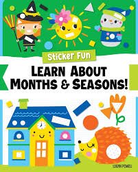 Sticker Fun Learning About Months and Seasons-Activity Pads-Tools 4 Teaching-Classroom Decor and More