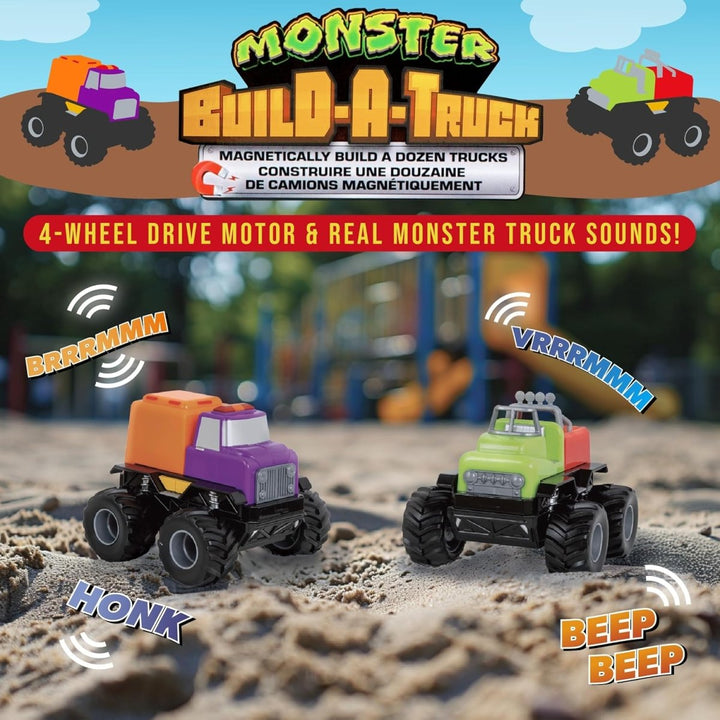 Magnetic Monster Build-A-Truck-Vehicles & Construction-Tools 4 Teaching-Classroom Decor and More