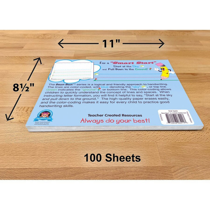 Smart Start K-1 Story Paper: 100 sheets - Tools 4 Teaching