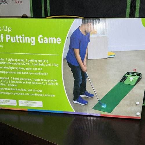 *Lightup Putting Golf-Active Play-Tools 4 Teaching-Classroom Decor and More