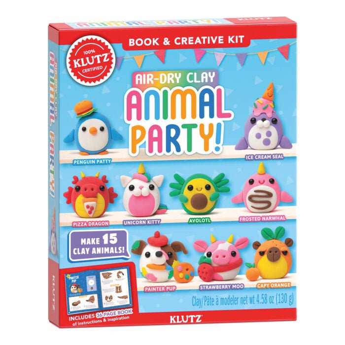 Air - Dry Clay Animal Party! - Tools 4 Teaching