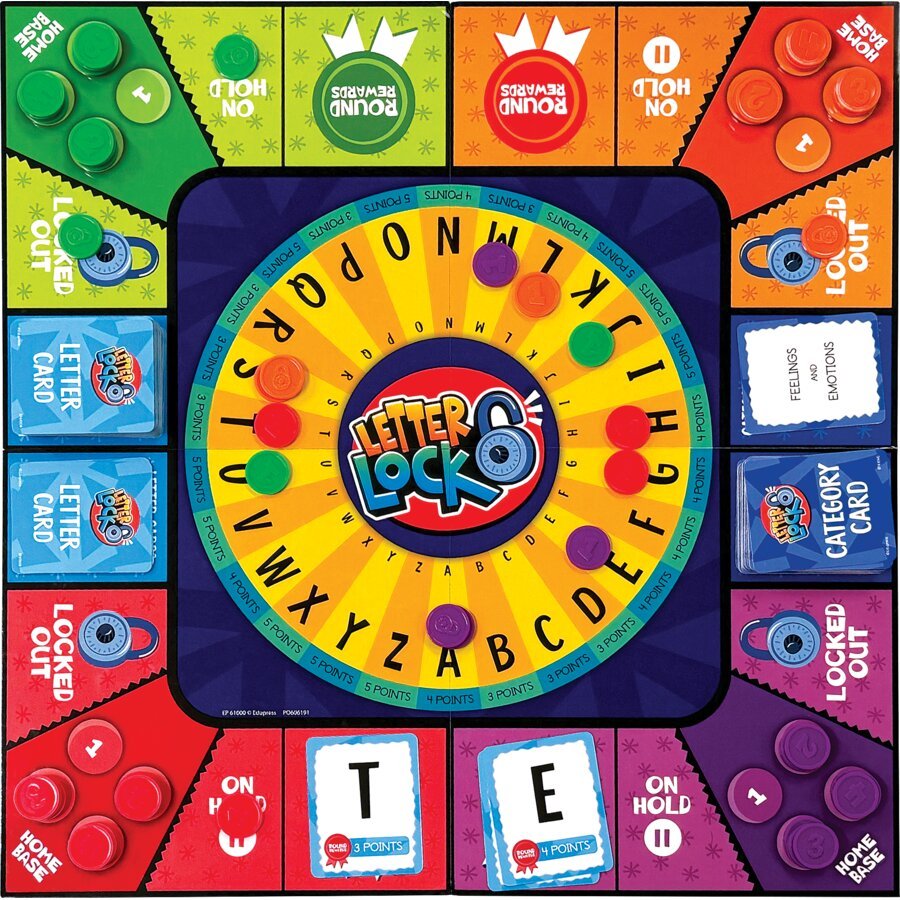 Letter Lock Board Game - Tools 4 Teaching