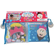 Bath Book and Stickers - Funny Faces-Bath Time-Tools 4 Teaching-Classroom Decor and More