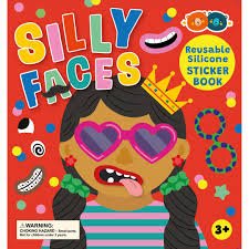 Silicone Sticker Book - Silly Faces-Subjects - Books - Activity Books-Tools 4 Teaching-Classroom Decor and More
