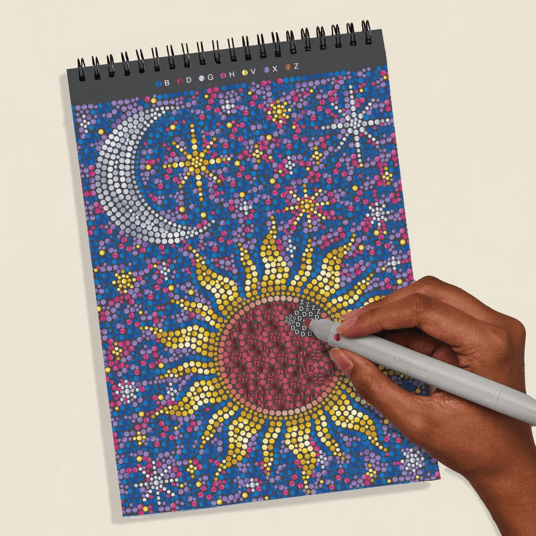 LifeLines Dot-By-Letter, Into the Galaxy-Art Supplies-Tools 4 Teaching-Classroom Decor and More