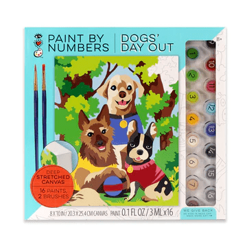 Paint By Numbers Dogs' Day Out-Craft Activity-Tools 4 Teaching-Classroom Decor and More