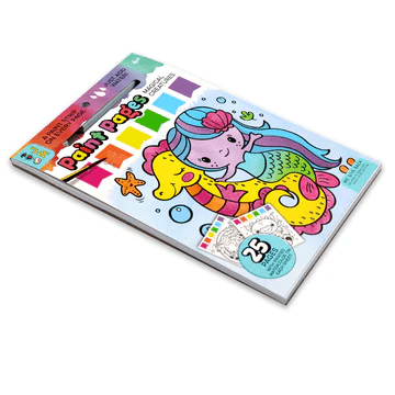 Paint Pages Magical Creatures-Activity Pads-Tools 4 Teaching-Classroom Decor and More