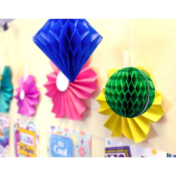Retro Remix Flowers and Twinkles-Lanterns-Tools 4 Teaching-Classroom Decor and More