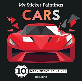 My Sticker Paintings Cars-Activity Pads-Tools 4 Teaching-Classroom Decor and More