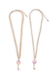 Boutique Chic Key to my Heart Necklace Assorted-Dress Up & Jewelry-Tools 4 Teaching-Classroom Decor and More