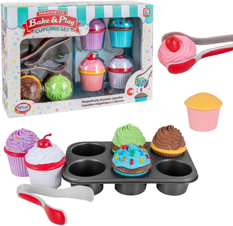 Magnetic Bake & Play Cupcake-Play Food-Tools 4 Teaching-Classroom Decor and More