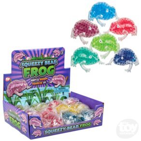 3.5" Squeeze Bead Frog (Assorted) - Tools 4 Teaching