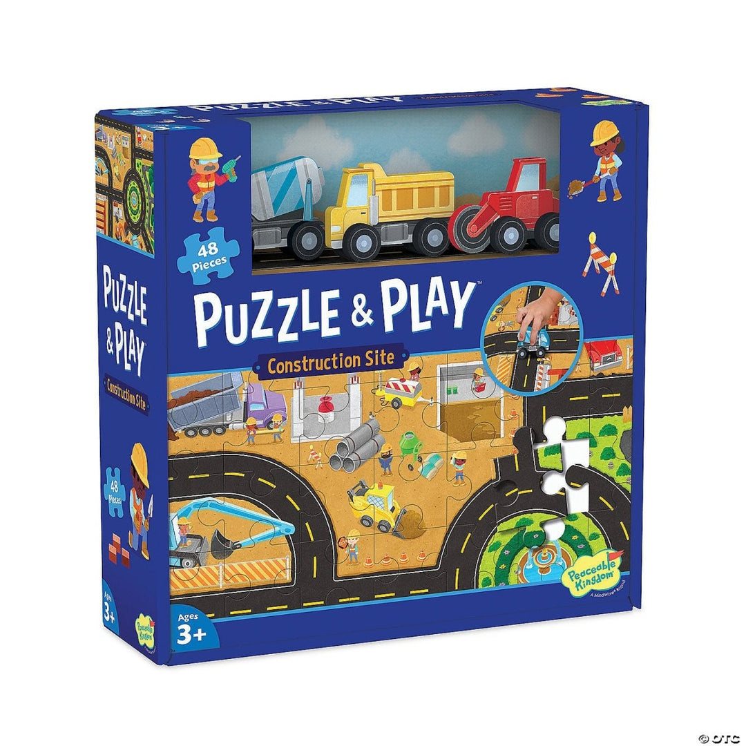 Puzzle and Play: Construction Site-Puzzles-Tools 4 Teaching-Classroom Decor and More