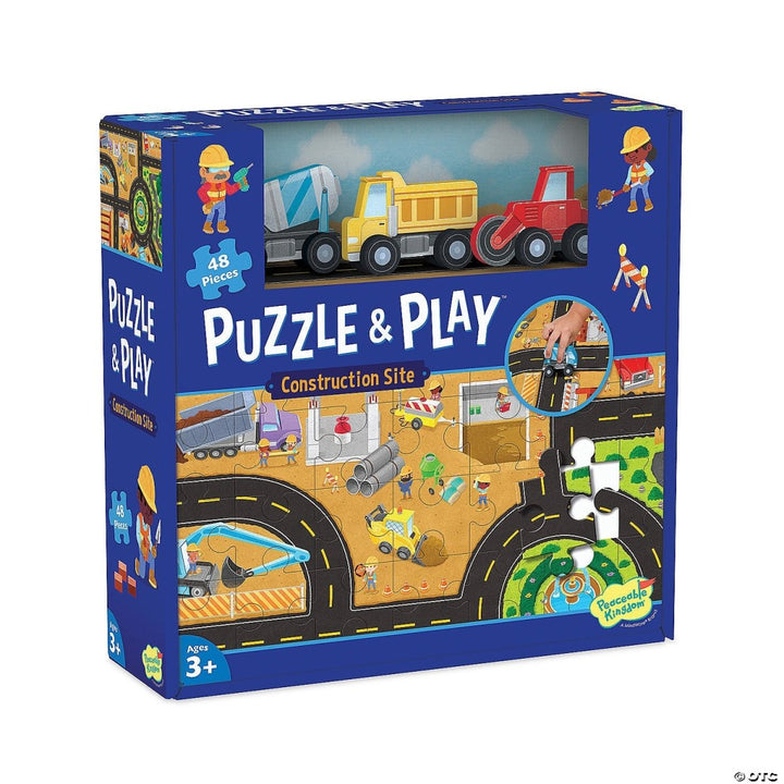 Puzzle and Play: Construction Site-Puzzles-Tools 4 Teaching-Classroom Decor and More