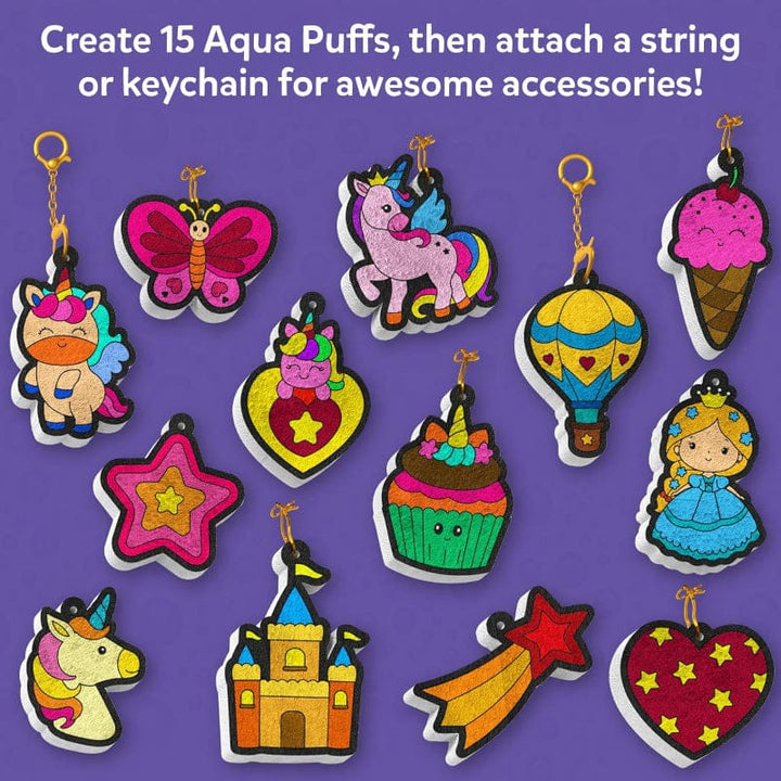 Aqua Puffs: Princesses &amp; Unicorns | 3D Art Kit - Tools 4 Teaching