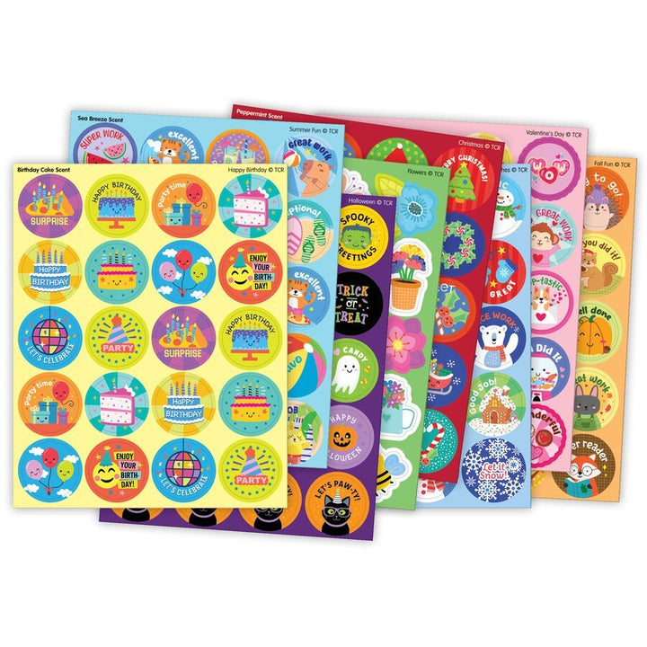 Seasons &amp; Holidays Smelly Stickers Variety Pack - Tools 4 Teaching