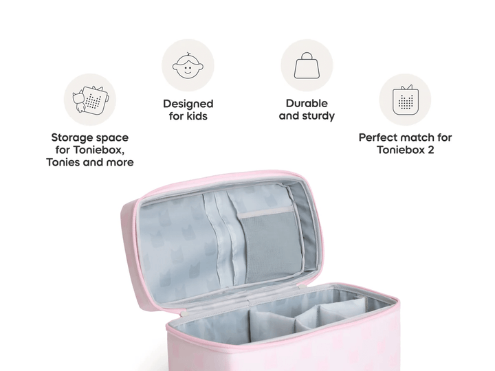 All in One Carrying Case- Cloud Pink-Tonies-Tools 4 Teaching-Classroom Decor and More