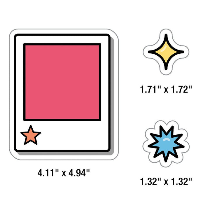 Retro Remix Prepunched Bulletin Board Set Snapshots of Our Learning-Bulletin Board Sets-Tools 4 Teaching-Classroom Decor and More