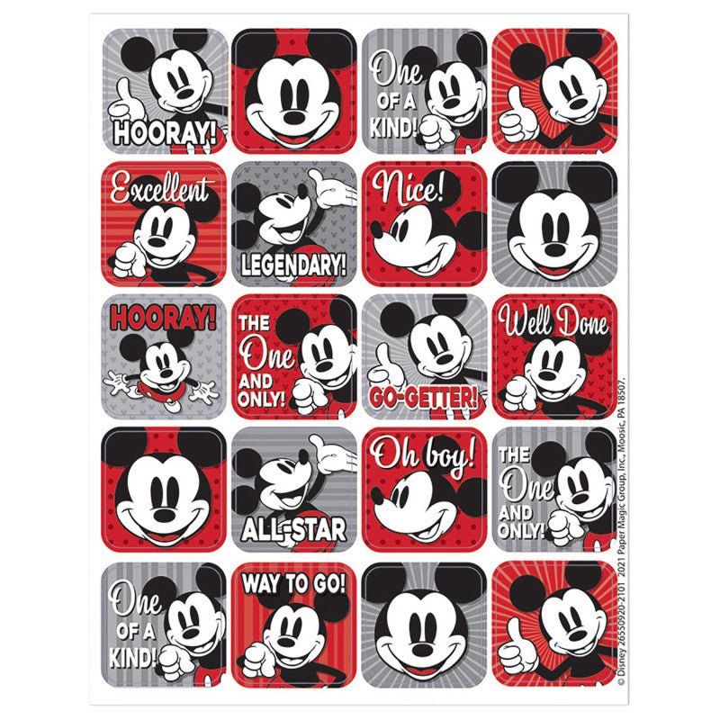 Mickey Mouse Throwback Stickers-Stickers-Tools 4 Teaching-Classroom Decor and More