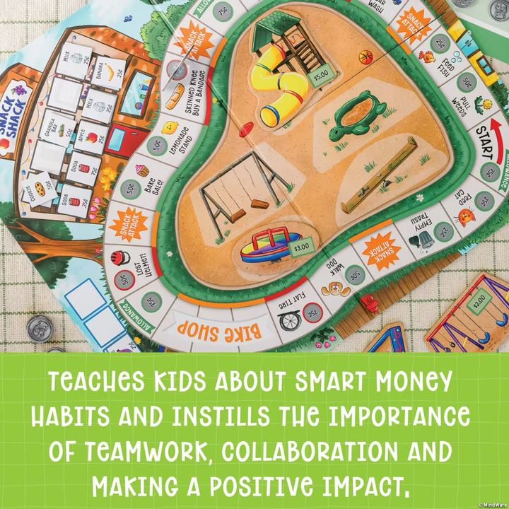 Money Bunch: Save, Spend, Share Peaceable Kingdom Cooperative Board Game - Tools 4 Teaching