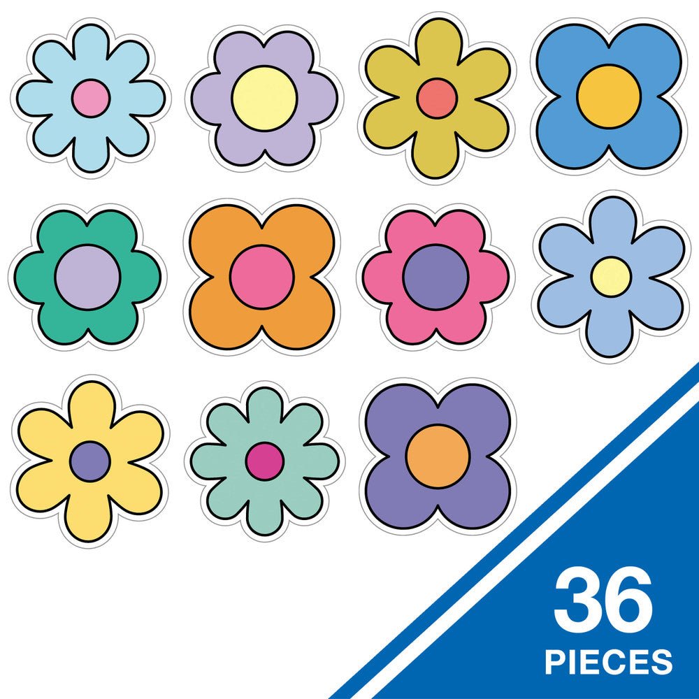 Retro Remix Colorful Cut Outs-Accents-Tools 4 Teaching-Classroom Decor and More