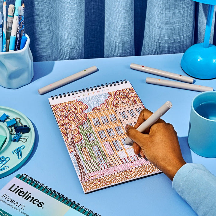 Lifelines® FlowArt® - Dot-By-Letter™ | Strolling Through Fall - Tools 4 Teaching