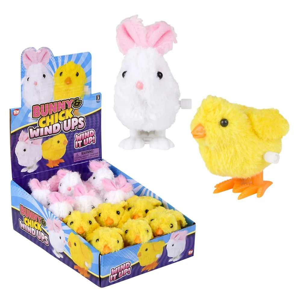 3" Bunny And Chick Wind Ups (Assorted)-Fidgets-Tools 4 Teaching-Classroom Decor and More