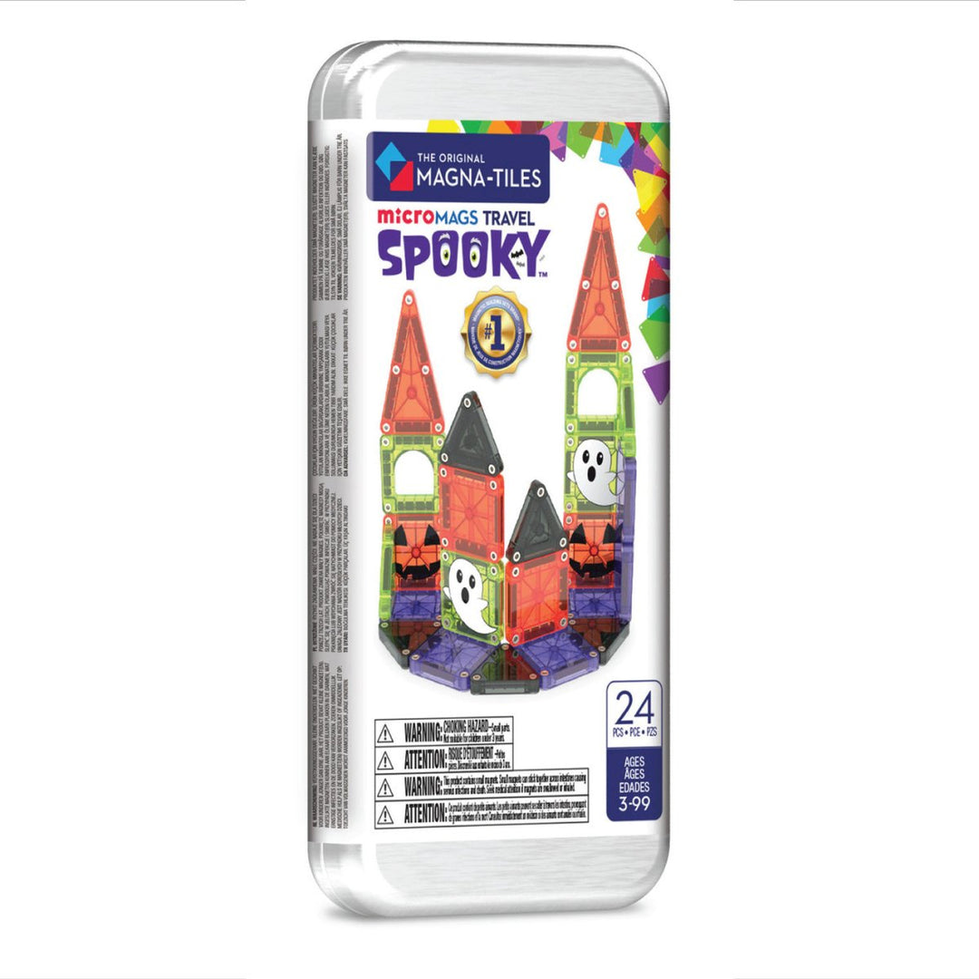 MAGNA-TILES® microMAGS™ Spooky 24 Piece Travel Set - Tools 4 Teaching