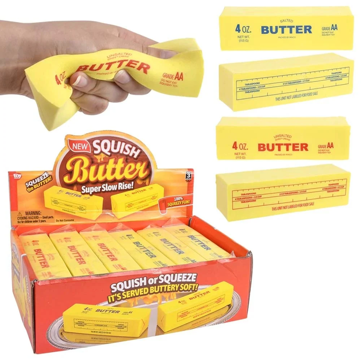 5.3" Squish Butter (Assorted/ 1 Unit Per Sale)
