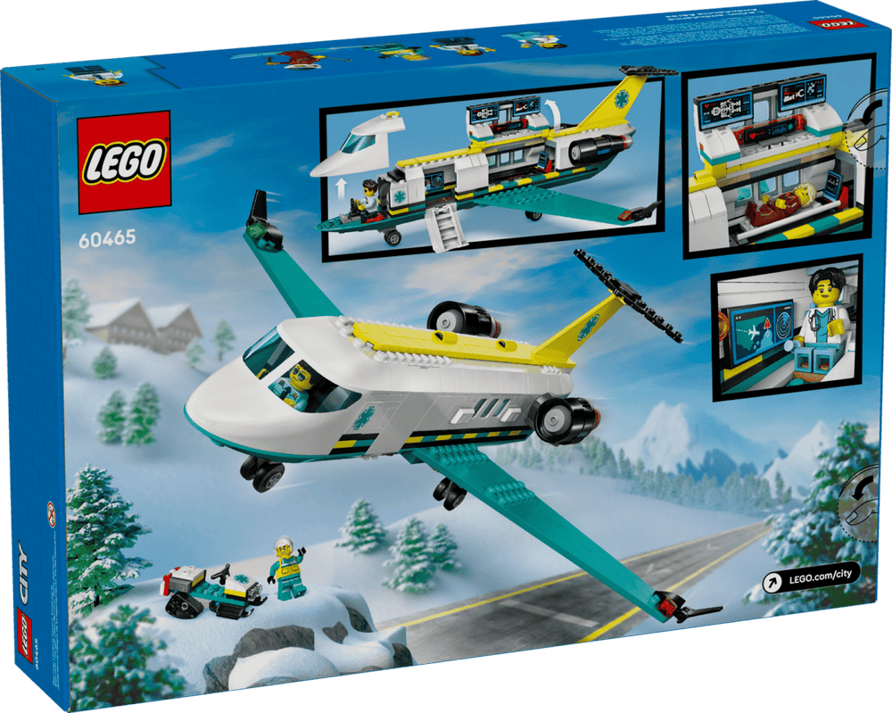 LEGO® City Emergency Air Ambulance Plane - Tools 4 Teaching
