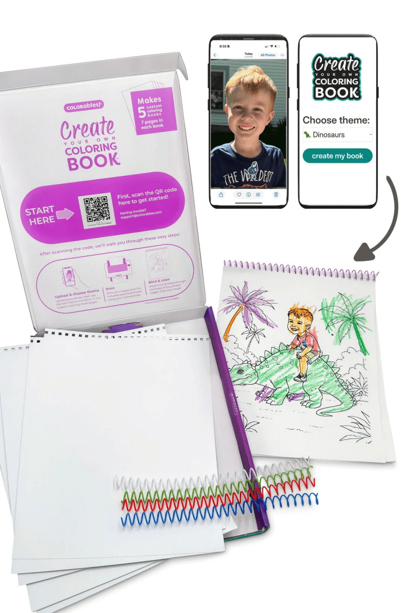 Create Your Own Coloring Book-Arts & Crafts-Tools 4 Teaching-Classroom Decor and More