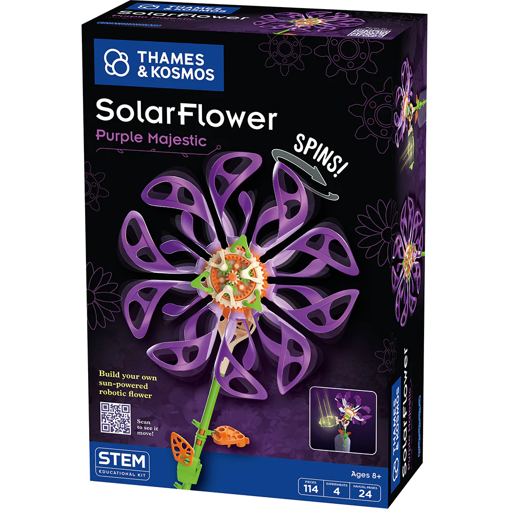Solar Flower: Purple Majestic