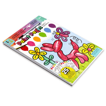 Paint Pages Party Animals-Activity Pads-Tools 4 Teaching-Classroom Decor and More