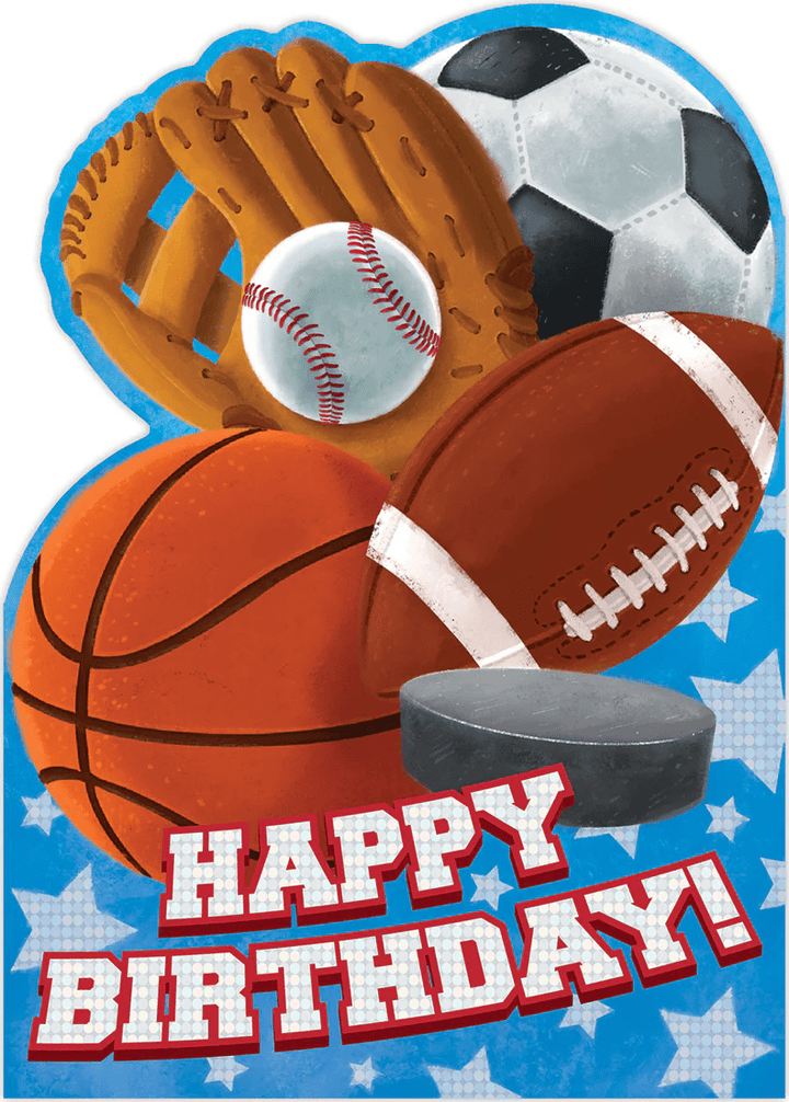 All Star Foil Birthday Card-Birthday-Tools 4 Teaching-Classroom Decor and More