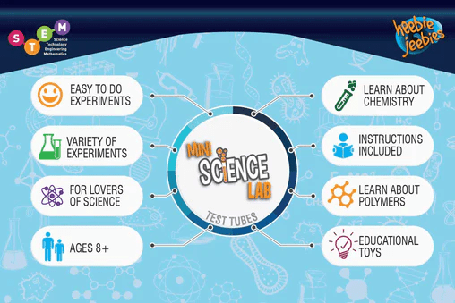 *Viscoelastic Slime Test Tube (Assorted) - Tools 4 Teaching