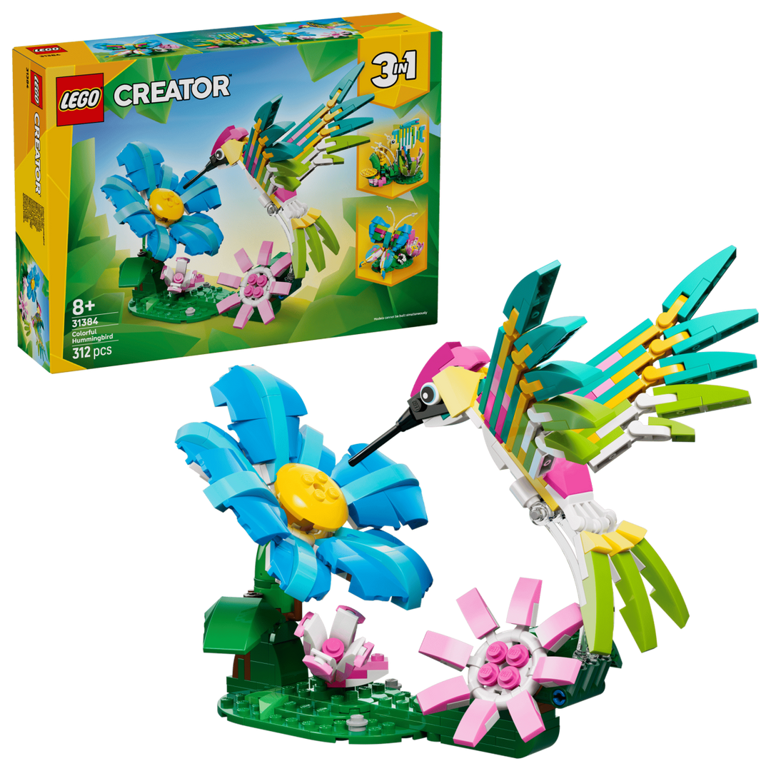 LEGO® Creator 3 in 1 Wild Animals: Colorful Hummingbird - Tools 4 Teaching