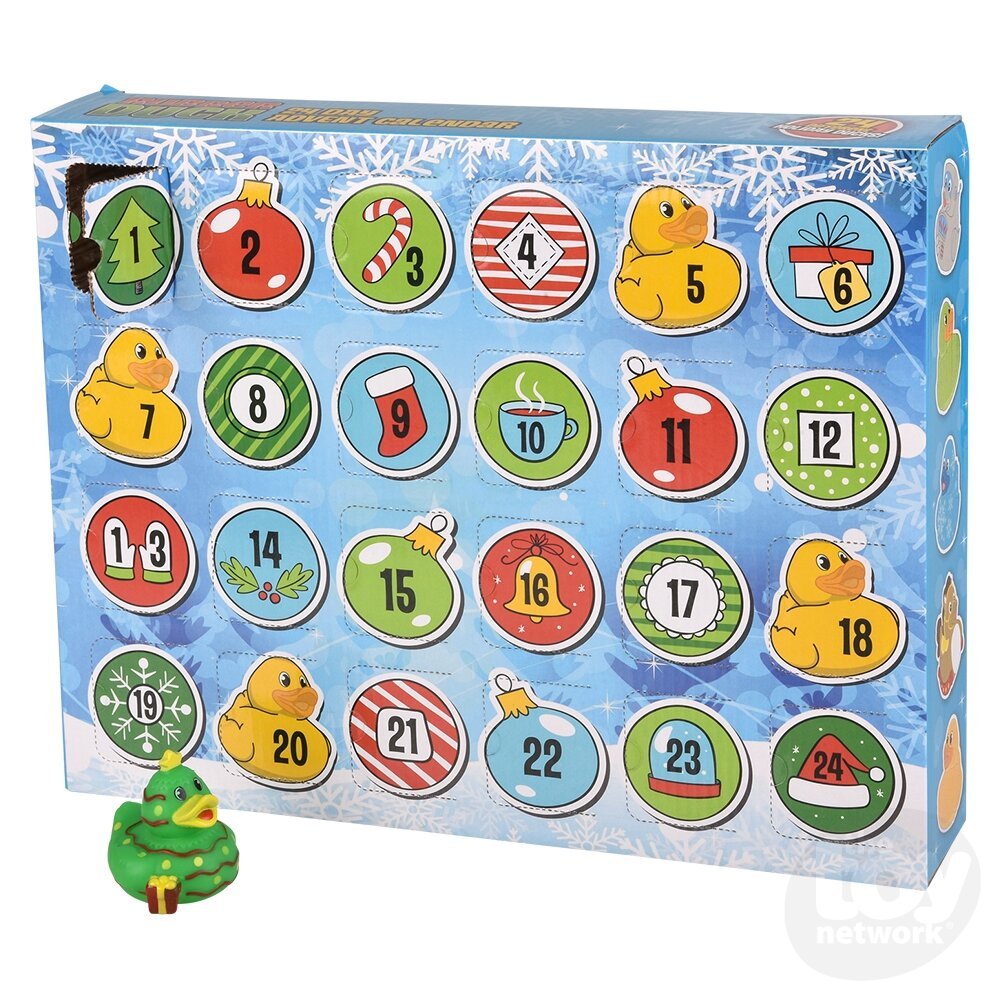 24 Day Rubber Ducky Christmas Advent Calendar-Fidgets-Tools 4 Teaching-Classroom Decor and More